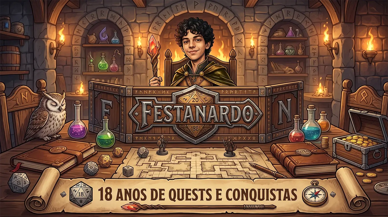Festanardo - 18 Anos de Quests e Conquistas